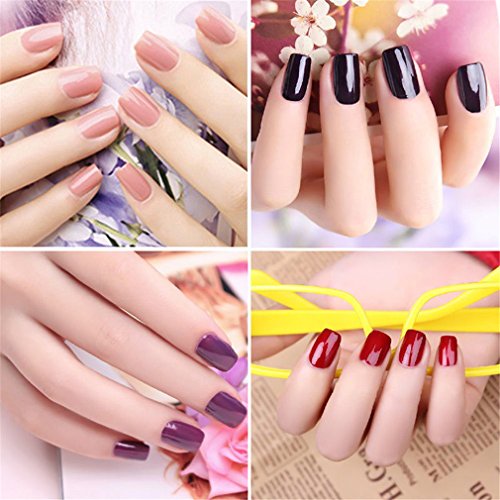 Esmalte Semipermanente de Uñas en Gel UV LED Esmalte de Uñas 6pcs Kit Uñas de Gel Manicura Soak off 10ml de Clavuz - 016