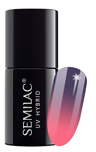 Esmalte semipermanente térmico 645 Navy&Pink