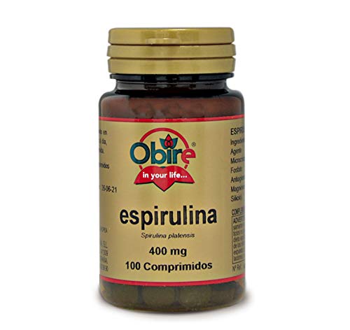 Espirulina 400 mg. 100 comprimidos