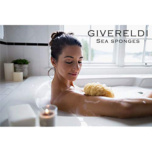 Esponja de mar natural en forma de panal de abeja - fuerte y duradera - 100% natural y hipoalergénica - para bebés, niños y adultos - utilizada en baños, exfoliantes, maquillaje, arte, mascotas