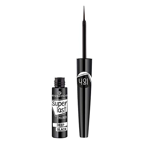 Essence Delineador Essence Ojos Eyeliner Superlast Deep Black 226188 M-1-1 unidad