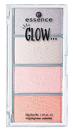 Essence Glow. Highlighter palé nº 02 Like You Can Not Stop Laughing contenido: 30 g Highlighter palé con cuatro zarten Fácil de verblendenden Colores. Highlighter