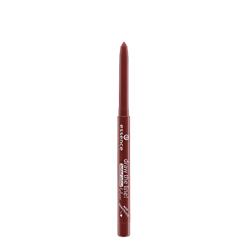 Essence perfilador de labios draw the line!20 rich mahogany.