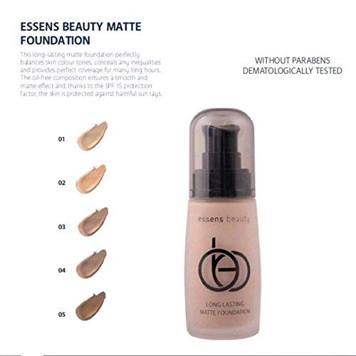 Essens Matte Foundation, 32 ml, 04 Medium Beige