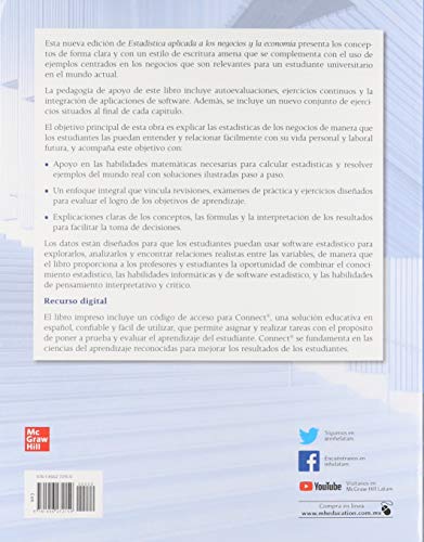 *** ESTADISTICA APLICADA NEGOCIOS Y ECONOMIA CON CONNECT