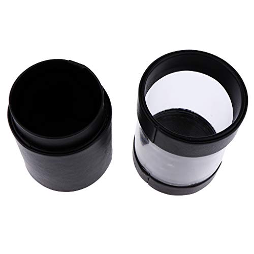 Estante de Pincel Caja de Maquillaje Holder Estuche de Cepillo Soporte de Almacenaje - Negro