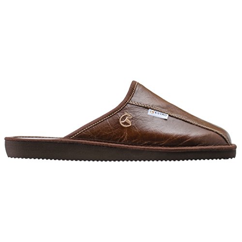 ESTRO Rust Zapatillas de Estar por casa la de los Hombres (42, Whisky)