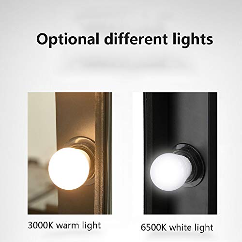 Estuche de maquillaje profesional 2 en 1 Trolley Estuche cosmético portátil para artistas con luces LED Espejo Negro Silla plegable de gran capacidad para director,Rosado