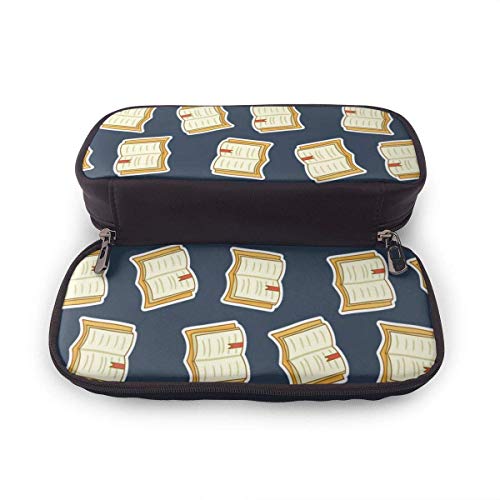 Estuche Escolar de Gran Capacidad, Bolsa de Lápiz Organizador para Material Papelería con Cremallera Doble Libro de texto de la biblioteca escolar para Hombre Mujer Estudiante en Escuela Oficina