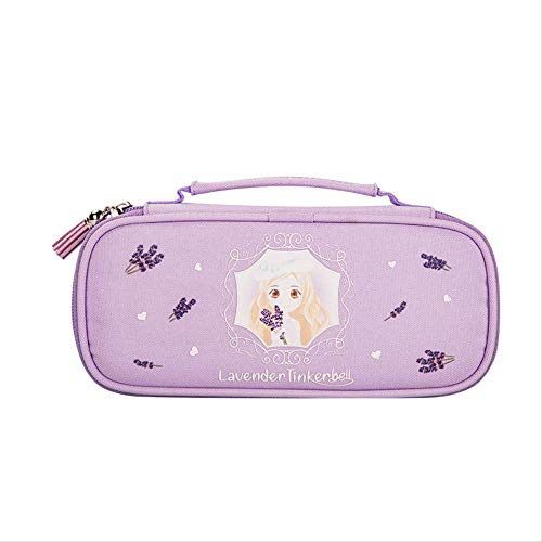Estuche, Escolar Estuches Escolares Organizador Lapices Caja De Papelería De Gran Capacidad Para Estudiantes, Bolsa De Lápices De Lona Para Niña, Fragancia. 22 * 9,7 * 5,2 Cm De Profundidad