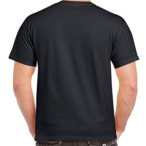 Eternal classic Escrito y dirigido por Quentin Tarantino Graphic Hombres Camiseta Crewneck Tees, Blue03, Small