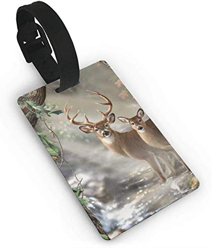 Etiquetas para Equipaje con diseño de árbol de limón exótico, Etiquetas Flexibles para Equipaje o Maletas, Juego de Etiquetas para identificación de Nombre para Viajes