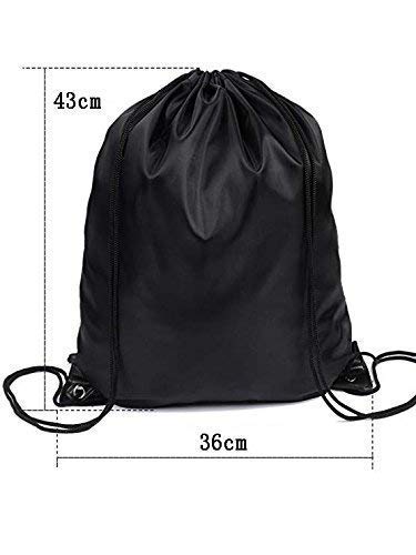 Etryrt Mochila de Cuerda,Bolsas de Gimnasia, Japanese Sakura Kanji Backpack Bag Thick Straps Durable Waterproof Drawstring Bag (16.9 X 14.2 Inch)