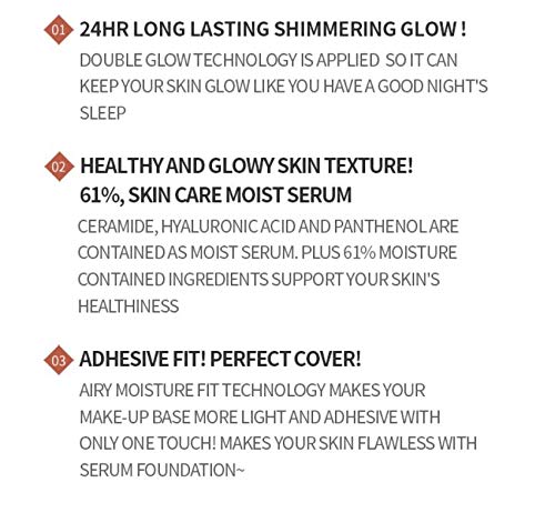 [Etude House] Double Lasting Serum Foundation 30 g (spf25/PA + +)