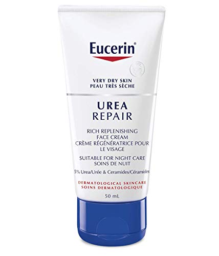 Eucerin La Reposición De La Piel Seca La Cara Crema De Noche 5% De Urea Con 50 ml De Lactato