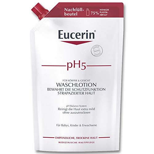 Eucerin pH5 - Loción de lavado para piel sensible, 750 ml