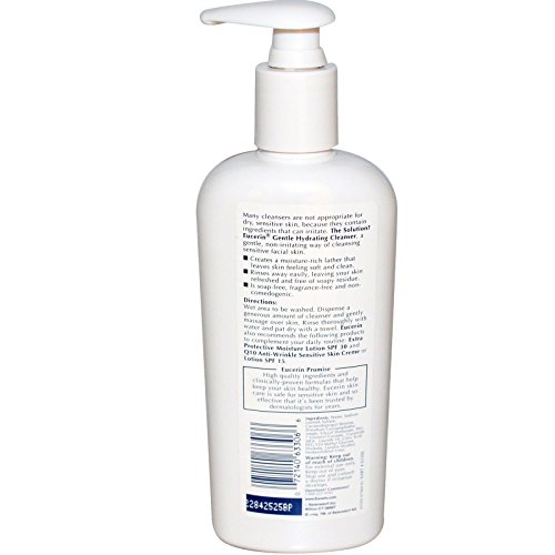 Eucerin Piel Sensible suave Hidratante limpiador 235 ml