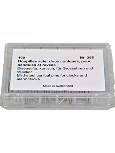 eufor cónica vorst esquina lápices Acero lápices Swiss Made Clock Pins Graded