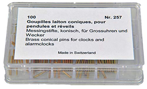 eufor cónica vorst esquina lápices latón lápices Swiss Made Clock Pins Graded