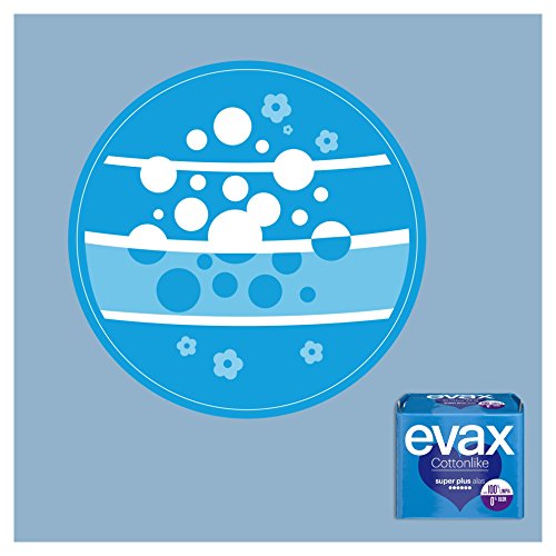 Evax Cottonlike Super Plus Compresas con Alas - 10 unidades - [pack de 4]