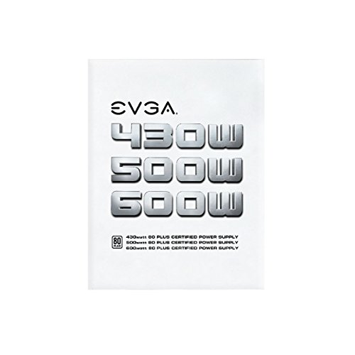 EVGA 100-W1-0600-K2, Fuente de Alimentación, 600W, Negro