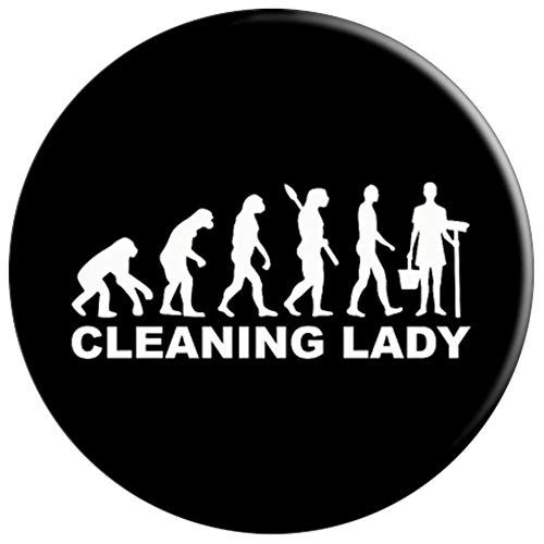 Evolución de la señora de la limpieza PopSockets Agarre y Soporte para Teléfonos y Tabletas