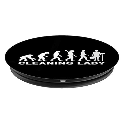 Evolución de la señora de la limpieza PopSockets Agarre y Soporte para Teléfonos y Tabletas