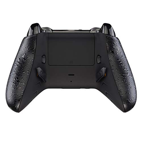 eXtremeRate Lofty Programable Remap&Gatillo de Parada Kit para Mando Xbox One S X(Mod Chip,Carcasa Trasera,Agarre,Botones Traseros,Trigger Lock para Control de Xbox One S X-Modelo 1708)-Splash Negro