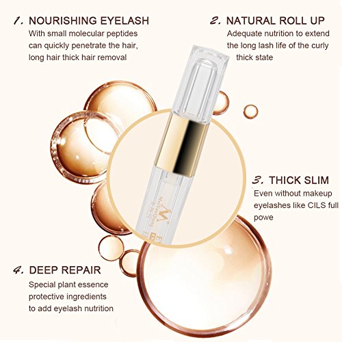Eyelash Enhancer, pestañas más gruesas al 100%. La esencia nutritiva del rímel en suero mejora la apariencia del crecimiento y rebrote natural de las pestañas exuberantes