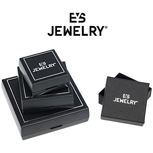 EYS Jewelry - Pendientes para mujer con diseño de la Torre Eiffel de París, Francia y plata de ley 925 chapada en oro
