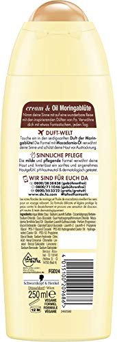 FA Crema de ducha Cream & Oil con aceite de macadamia y aroma a bolsas de moring, pack de 6 (6 x 250 ml)