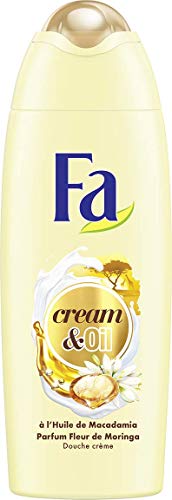 Fa - Gel Douche - Cream & Oil - Huile de Macadamia & Parfum Fleur de Moringa - 250 ml