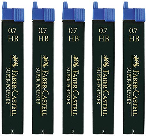 Faber-Castell 120500 - Minas de grafito (5 unidades)