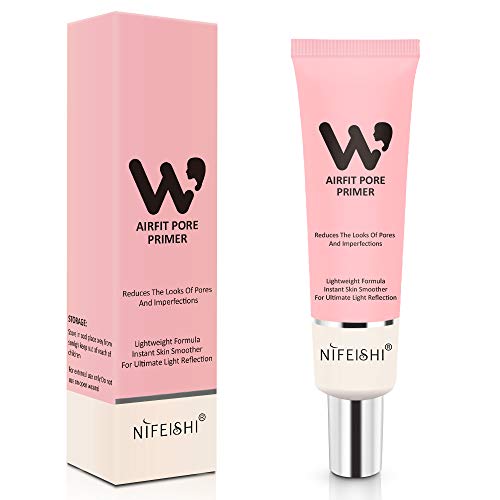 Face Makeup Primer, Pore Primer Face Makeup Base Cover Pores, Oil Control Moisturizing Essence Concealer Foundation - Pink