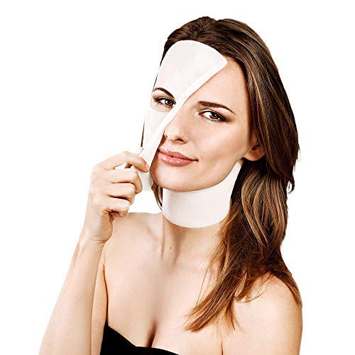 Facialderm - Mascarilla Facial Tissue Iluminadora con Lirio, Pack de 10 unidades | Mascarilla Iluminadora Piel Apagada