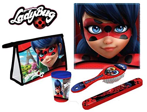 Factory Ladybug 2017 Neceser de Viaje, 23 cm, Rojo