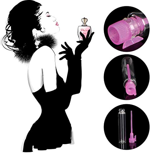 Faguo 100 Unids/Lote Mini Perfume Cosmético Muestra de Aceite Esencial Contenedores de Botellas de Vidrio