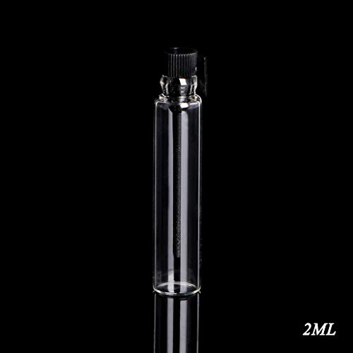 Faguo 100 Unids/Lote Mini Perfume Cosmético Muestra de Aceite Esencial Contenedores de Botellas de Vidrio