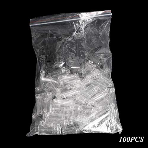 Faguo 100 Unids/Lote Mini Perfume Cosmético Muestra de Aceite Esencial Contenedores de Botellas de Vidrio