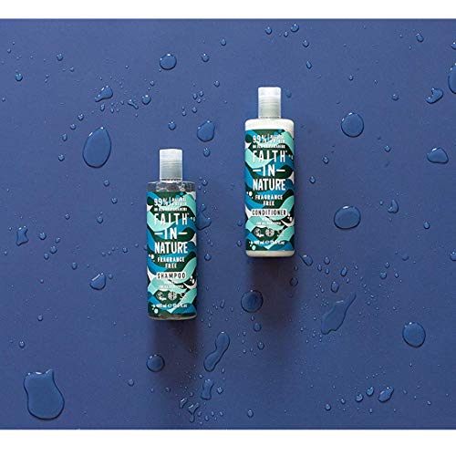 Faith In Nature Fragrance Free Shampoo 400ml & Conditioner 400ml Duo