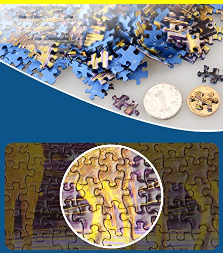 fancjj Puzzle 1000 Piezas-Labrador Retriever-Large Puzzle Game Obra de Arte para Adultos Adolescentes Jugando en50x75cm(20x30 Pulgadas)