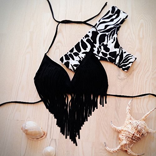 Fannyfuny_Bikinis Mujer Conjunto de Bikinis Bikini Mujer Push Up Bañadores Mujer Bikini Sexy Mujer Conjuntos Biquinis Bikini Mujer 2019, Mujer Push-Up Bikini Acolchado Bra Trajes de Baño Negro