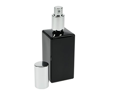 Fantasia 446172 - Pulverizador de cristal (100 ml, 13 x 4 cm), color negro