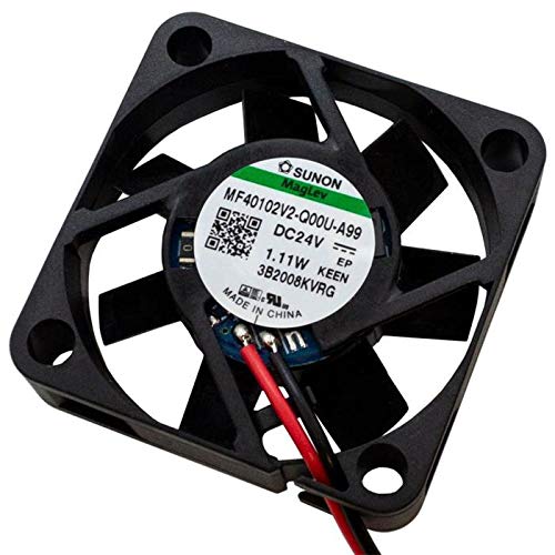Fan/Ventilador 24V 1,11W 40x40x10mm 11,3m³/h 28,3dBA ; Sunon MF40102V2-A99