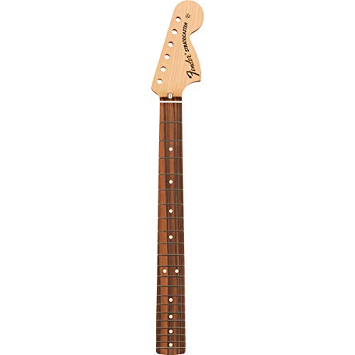 Fender Classic Series 70s Stratocaster(R)"U Neck" Cuello, 3 tornillos de montaje, 21 trastes de estilo vintage, Pau Ferro
