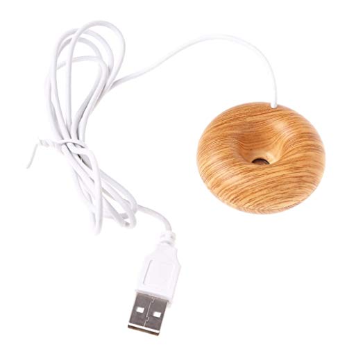 Fenteer Mini USB En Forma De Dona Humidificador Purificador De Niebla De Aire Aroma Difusor Oficina Portátil Portátil - B