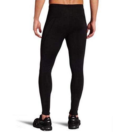 FENTINAYA Faja Reductora de Pierna para Hombre Fajas largas de Cintura Alta Abdomen Recorte Fitness Stretch Pants