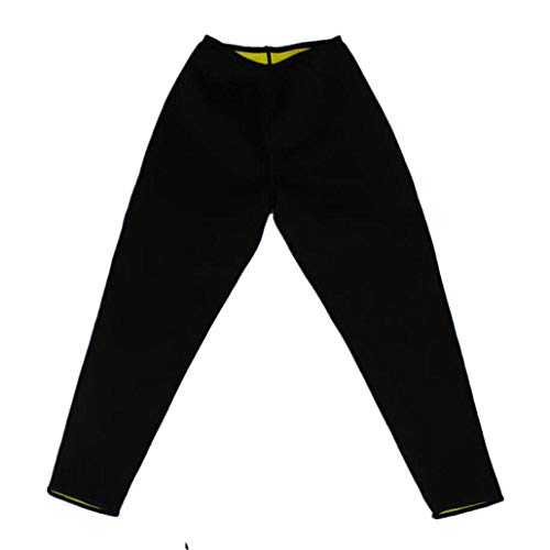 FENTINAYA Faja Reductora de Pierna para Hombre Fajas largas de Cintura Alta Abdomen Recorte Fitness Stretch Pants