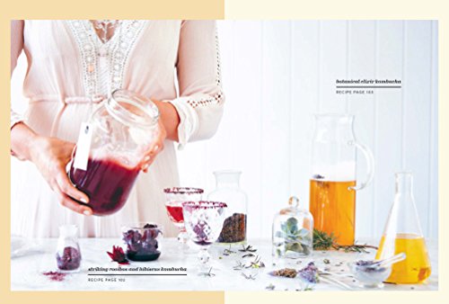 FERMENTED PROBIOTIC DRINKS AT: Make Your Own Kombucha, Kefir, Ginger Bug, Jun, Pineapple Tepache, Honey Mead, Beet Kvass, and More