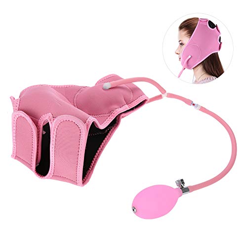 Filfeel mascarilla Antiarrugas Vendajes Apretado doble cara en V inflado para levantar el encanto del temperamento de la piel facial Durmiendo viendo la tele en casa